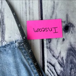‎American Eagle Blue Jean Cutoff Distressed 26 thumbnail 6