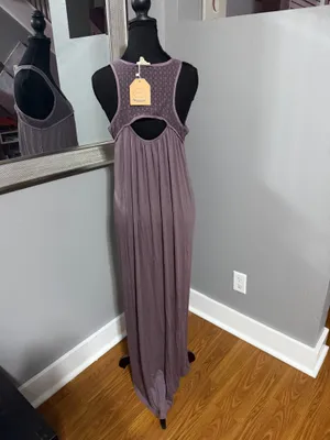 NWT Kori America Purple Lined Dress Size Small thumbnail 5