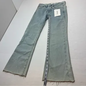 Frame Le‎ Crop Mini Boot Cut Denim Jeans Womens Size 23 Mid-Rise Blue NEW thumbnail 11
