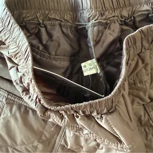 Women's Pull On Quilted Puffer Winter Pants with Front Pockets Size XL #26071 thumbnail 5
