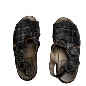 Vintage Dr. Martens Unisex Brown Leather Fisherman Sandals Size 8 thumbnail 4
