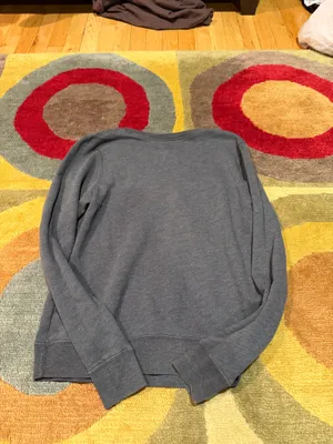 Abercrombie Athletics Grey Moose Vintage Y2K Style Fitted Sweatshirt Size Medium thumbnail 3