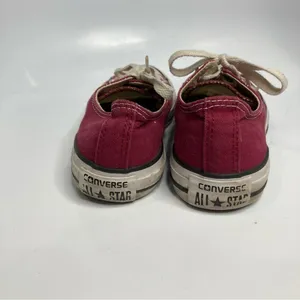 Maroon converse sneakers unisex sizing‎ thumbnail 2