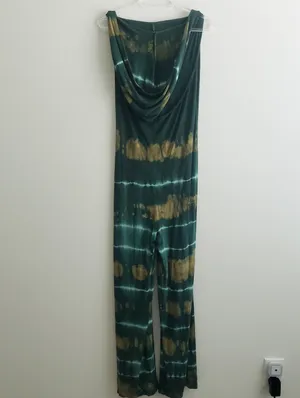 Earthbound Tie Dye Sleeveless Hooded Jumpsuit thumbnail 4