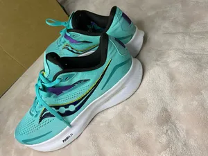 Saucony Ride 15 Women's Teal Running Shoes - Ride/Performance size 8 thumbnail 4