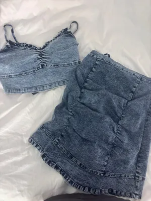 jean denim set Blue Size M thumbnail 1