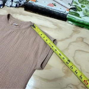 Faherty Dream Organic Cotton Gauze T-Shirt Minimalist Lightweight‎ Summer Top XS thumbnail 12