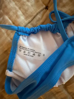 Blue bikini top thumbnail 3