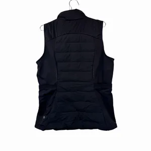 Lululemon Women Vest True Black Goose Down For It All Puffer Outdoor Size 14 thumbnail 3