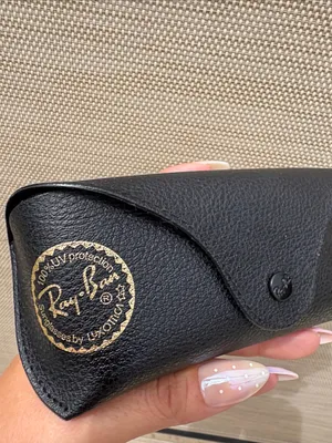 Ray-Ban Black Sunglasses Case with Gold Logo Accent thumbnail 2