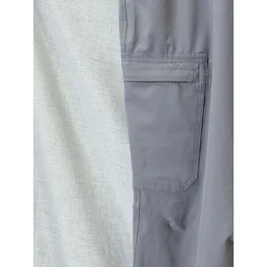 REI Co-op Savanna Trails Pants Womens 16 Petite Gray Hiking‎ Cargo Roll Up Hem thumbnail 5