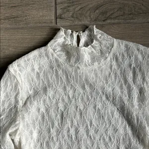 Abercrombie & Fitch Cream Lace Detail thumbnail 3