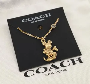 Disney X Coach Holiday Mickey Charm Necklace thumbnail 1
