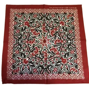 Grateful Dead Red floral dancing bears NWT bandana thumbnail 1