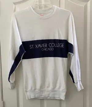 FINAL MARKDOWN St Xavier college tee small White thumbnail 1