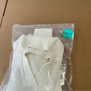 Roller Rabbit Organic Cotton‎ Blend Oversized Rocio Collared Sweater Cream Beige thumbnail 14