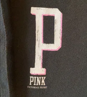 PINK Victoria’s Secret Black Full Zip Sweatshirt thumbnail 4