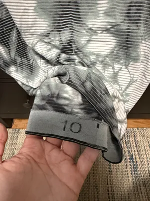 Lululemon Gray Tie-Dye Swifty Shirt thumbnail 4