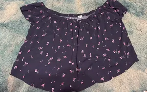 Garage Off-The-Shoulder Top thumbnail 1