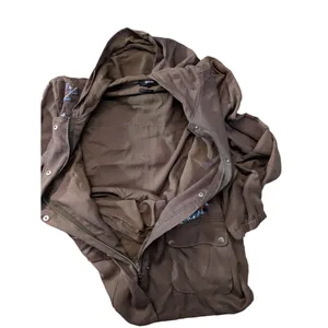 Miss Me Brown Lightweight Tribal Embroidery Stitchig Jacket Size Large thumbnail 9