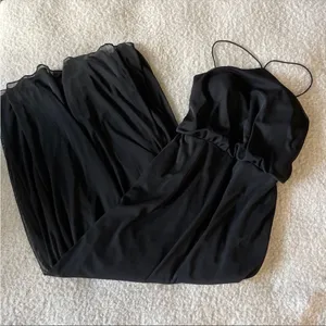 Alfred sung black maxi dress 2‎ thumbnail 1