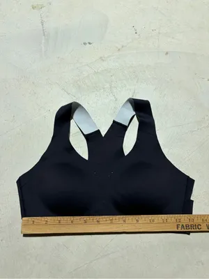 Brooks Black seamless Racerback Sports Bra thumbnail 2