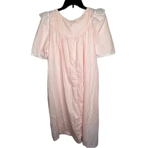 Vintage Simply Basic Pink Nightgown‎ Size XL thumbnail 4