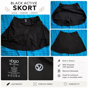 Gogo Jeans Black Active short thumbnail 2