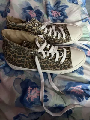Leopard Print HighTop Sneakers  thumbnail 1