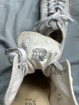 White Low-Rise Converse thumbnail 7