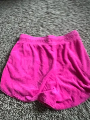 wild fable Bright Pink Terry Drawstring Athletic Shorts thumbnail 3