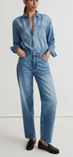 Madewell Women's The Slouchy Boyjean Size 30 thumbnail 1