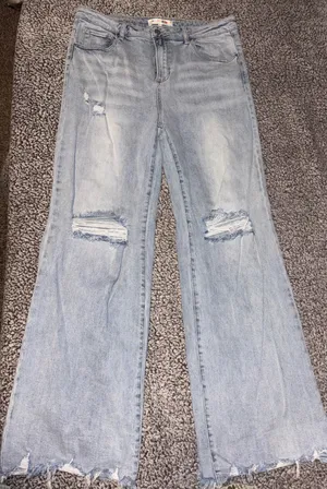 Risen wide leg Jeans thumbnail 1