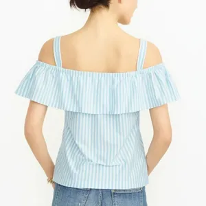 ✨ 2xHP✨Striped off-the-shoulder tank top✨ thumbnail 2