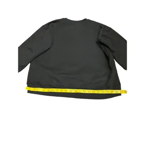 UNIF ‘Forget Paradise’ Pullover Crewneck Sweatshirt - Size Large - Black & White thumbnail 7