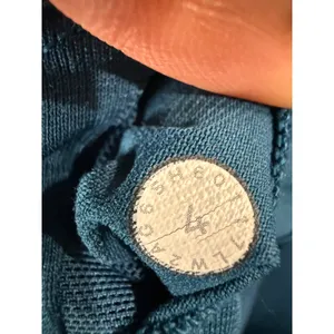 Lululemon Blue‎ Strappy Longline Sports Bra Mesh Trim Size 4 Activewear thumbnail 5