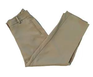 Quince Stretch Crepe Paperbag Pant Olive green Size 8 Trousers Office Career thumbnail 1