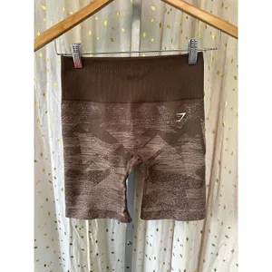 NWOT Gymshark Adapt Ombre Triangle Penny Brown Seamless Bike Cycling Shorts S thumbnail 3