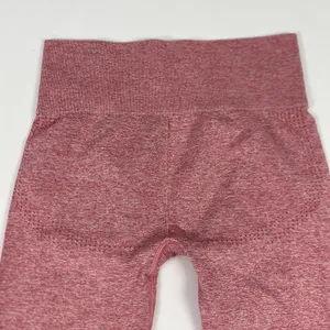 Gymshark Leggings Womens Pink Seamless High Waist‎ Textured Yoga Gym Pants thumbnail 8