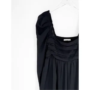 Abercrombie & Fitch Emerson‎ Black Mini Dress Women's M Cottagecore thumbnail 4