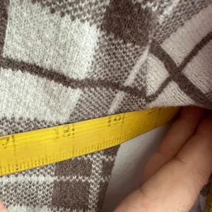 Love Tree Brown Plaid Cardigan Cottagecore Academia‎ Retro Preppy Vintage Inspired Large thumbnail 6