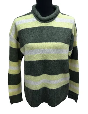 Madewell Merino Wool Blend Sweater Women's Size‎ Medium Roll Neck Collar thumbnail 1