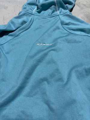 Mammut Women's blue Hooded Full-Zip sweatshirt medium thumbnail 11