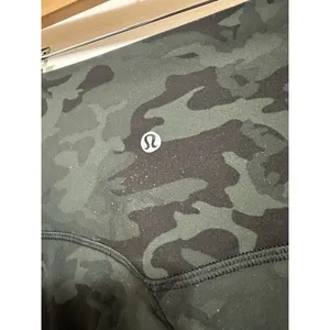 Lululemon Align Pant *Full Length 28" Incognito Camo‎ Multi Gator Green size 4 thumbnail 4