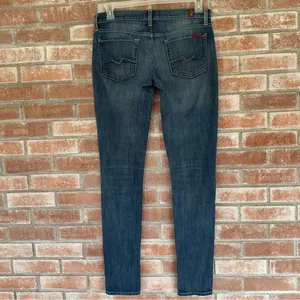 7 For All Mankind Roxanne Jeans Women’s 28 Blue Skinny thumbnail 4