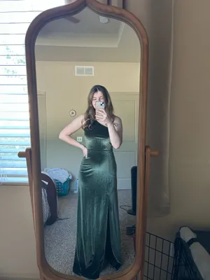 Baltic Born Maxi Dress Velvet Green thumbnail 3