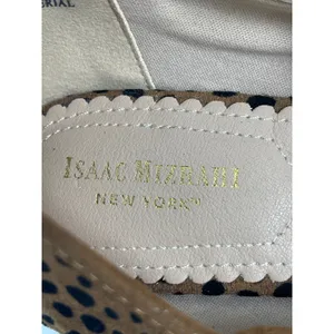 Isaac Mizrahi Brown Leopard Slip On Almond Toe Ballet Mary Jane Flats Shoes 7.5 thumbnail 5