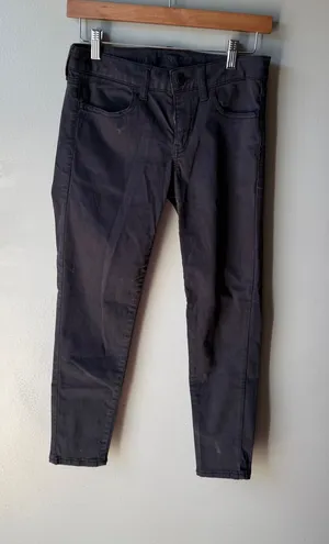 American Eagle Black Super Stretch Skinny Jeans thumbnail 1