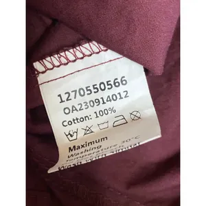 Commense Women's Red Maroon Long Sleeve Pintuck Button Down Shirt Top Size S thumbnail 4