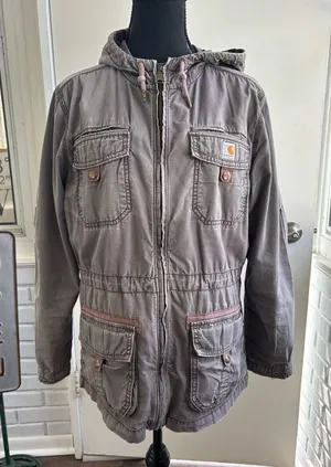 Carhartt‎ El Paso Utility Jacket medium transitional winter equestrian travel thumbnail 1